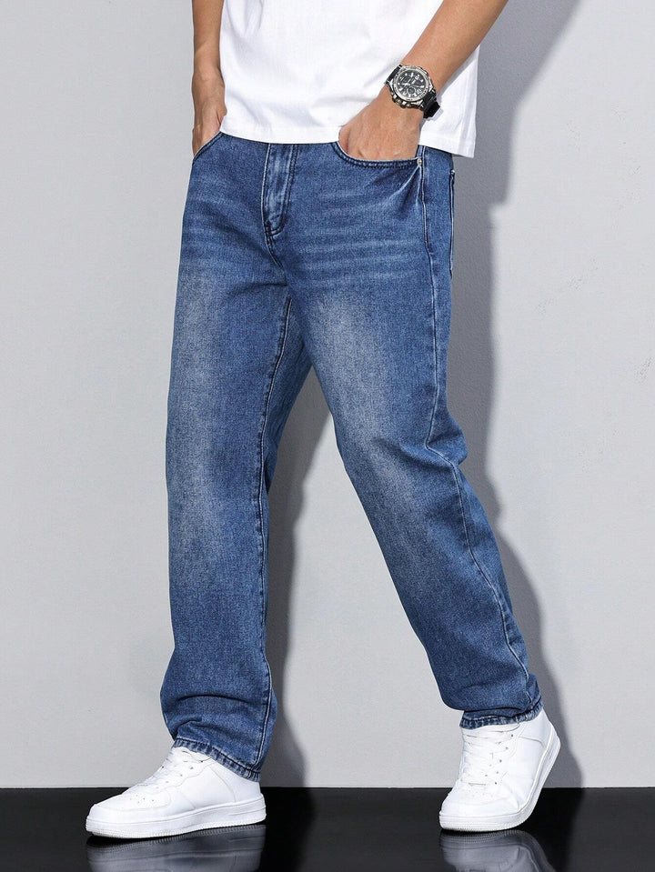 Owen | Men's Casual Washed Baggy Jeans