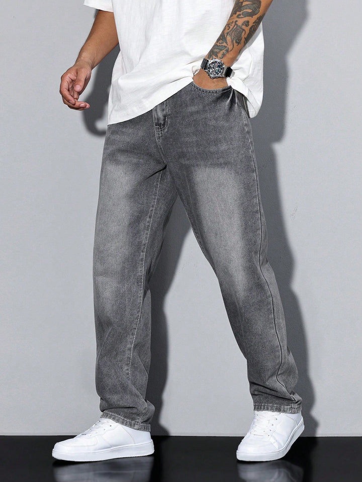 Owen | Men's Casual Washed Baggy Jeans