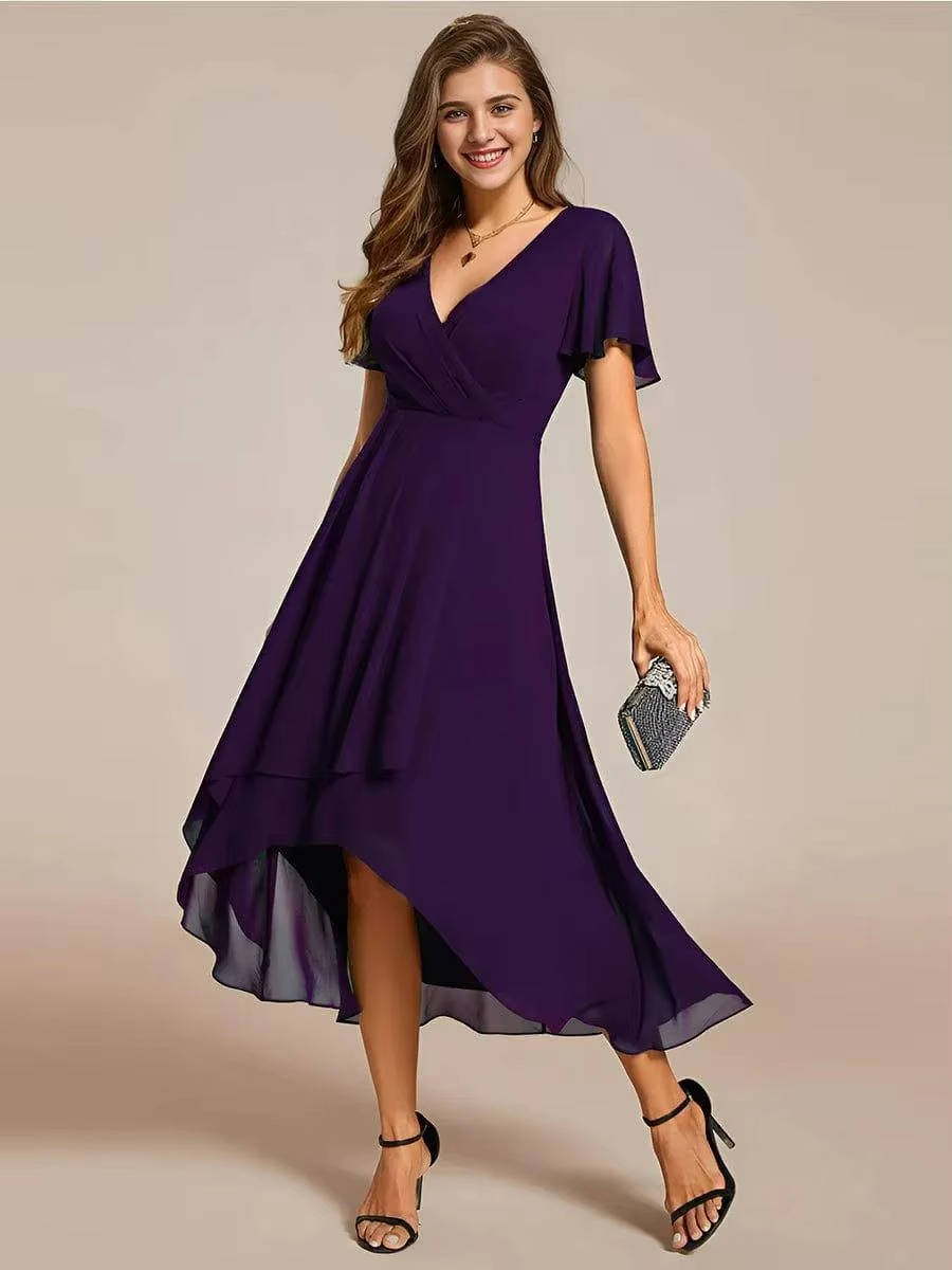 Sina | Women’s Elegant Wedding Guest Midi Dress