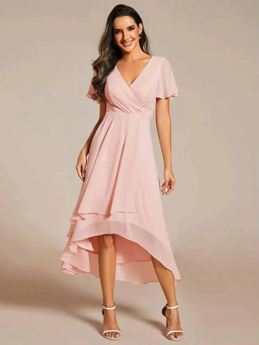 Sina | Women’s Elegant Wedding Guest Midi Dress