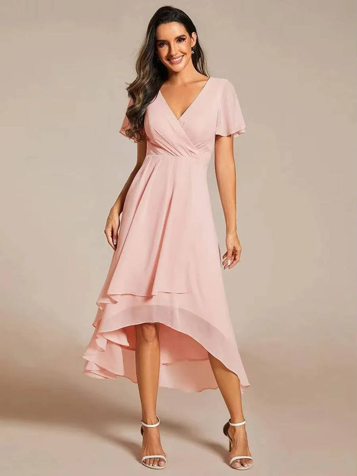 Sina | Women’s Elegant Wedding Guest Midi Dress