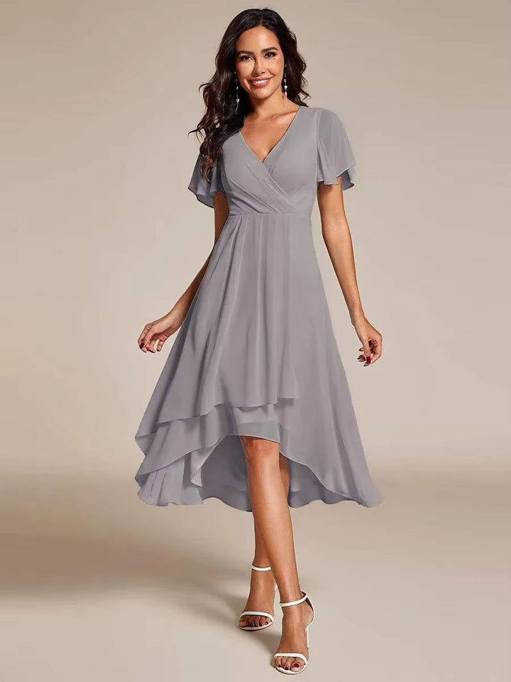 Sina | Women’s Elegant Wedding Guest Midi Dress