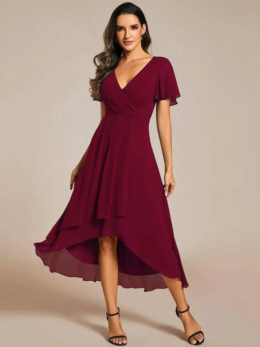 Sina | Women’s Elegant Wedding Guest Midi Dress
