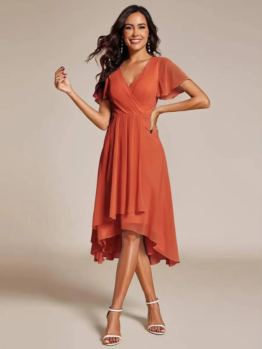 Sina | Women’s Elegant Wedding Guest Midi Dress