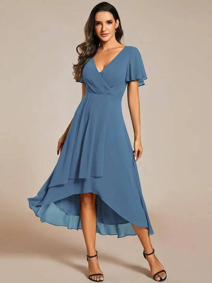 Sina | Women’s Elegant Wedding Guest Midi Dress