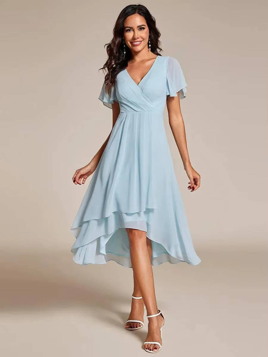 Sina | Women’s Elegant Wedding Guest Midi Dress