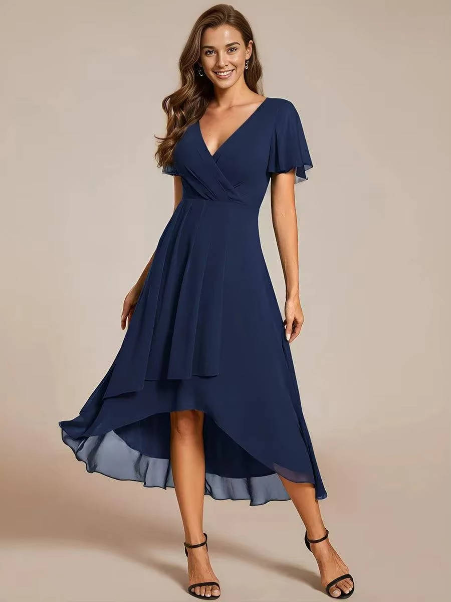 Sina | Women’s Elegant Wedding Guest Midi Dress