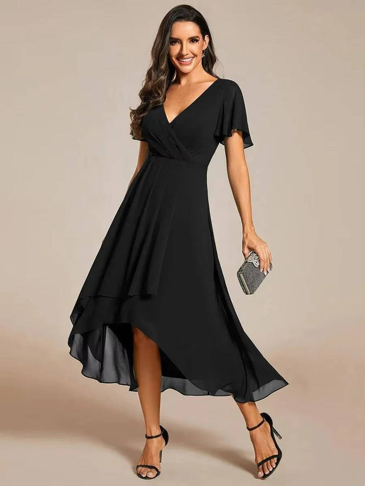 Sina | Women’s Elegant Wedding Guest Midi Dress