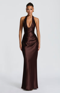 Elena | Women's Summer Ruched Maxi Dress