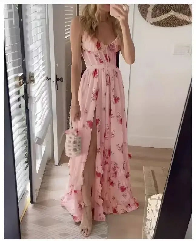 Janam | Women’s Summer Floral Wedding Guest Dress