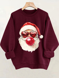 Fiona | Women's Relaxed Graphic Christmas Sweater