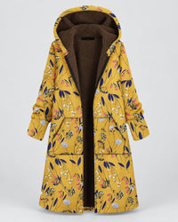 Frances | Women's Long Hooded Teddy Lined Parka Jacket