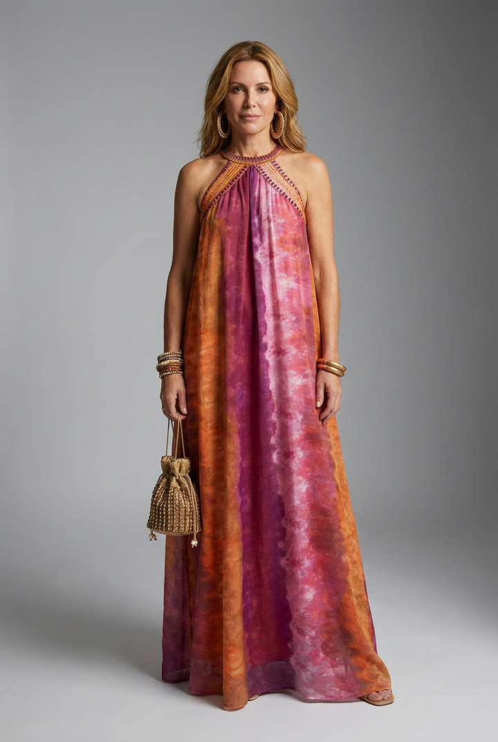 Hadi | Women’s Halter Neck Wedding Guest Dress