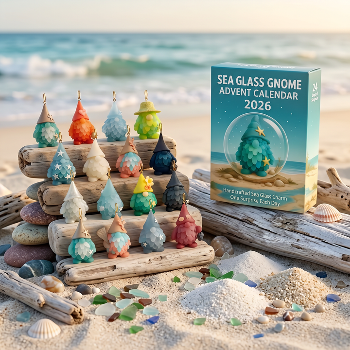 Handcrafted Gnome Advent Calendar 24-Day Reusable Set