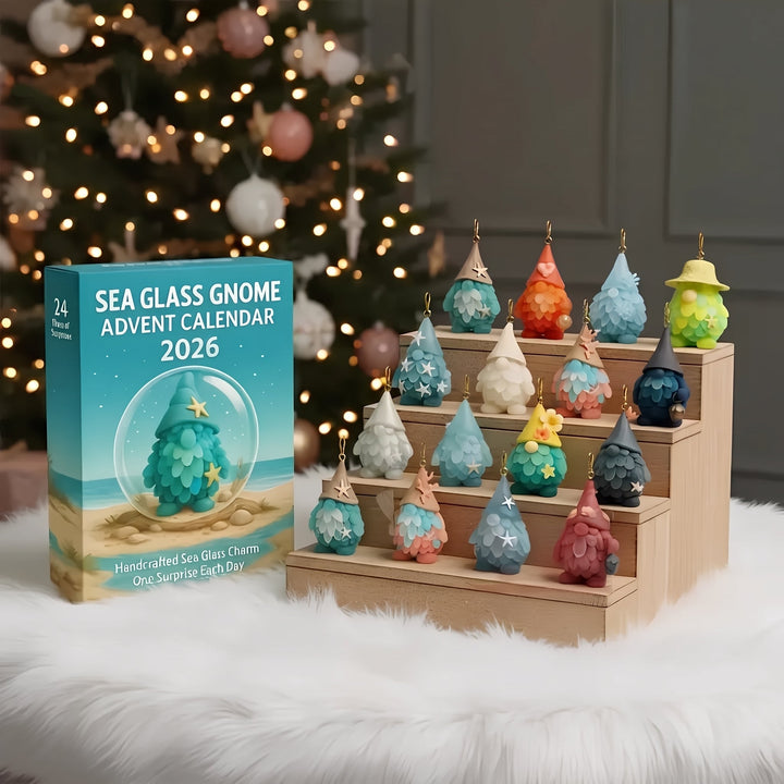 Handcrafted Gnome Advent Calendar 24-Day Reusable Set