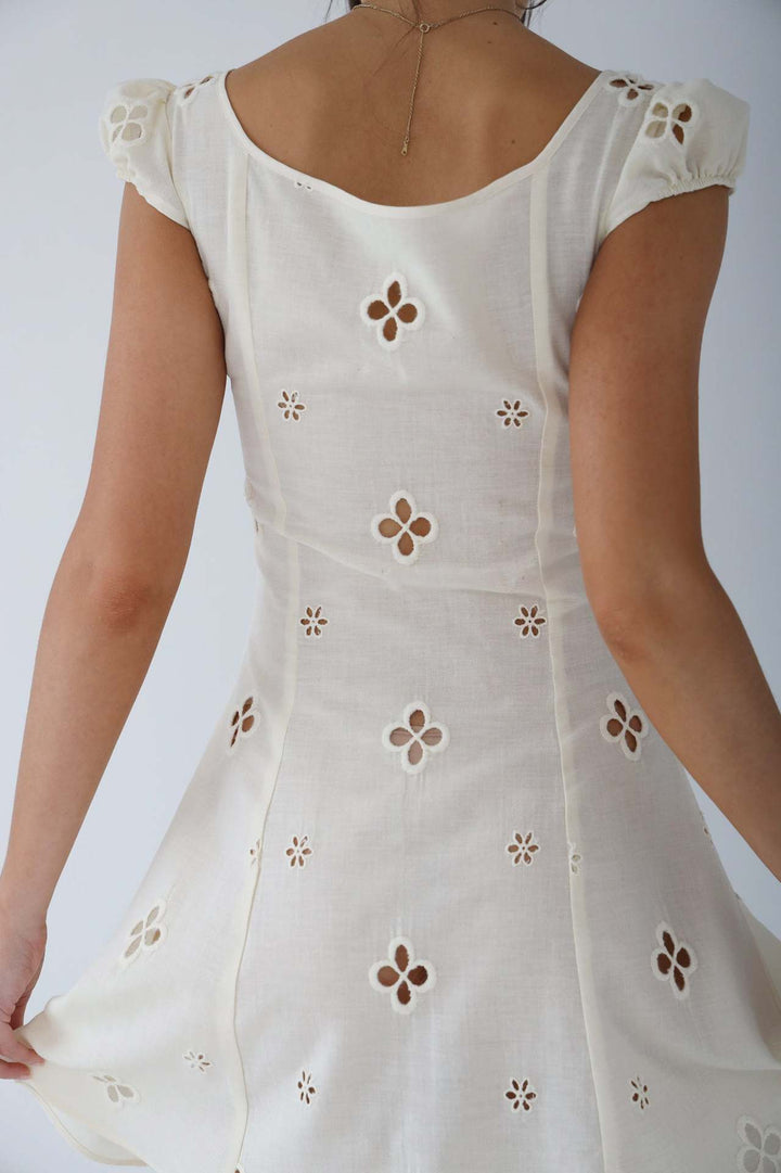 Ruby | Women’s Vintage Floral Designed Midi Dress