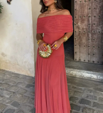 Celine | Women's Summer Strap Maxi Dress