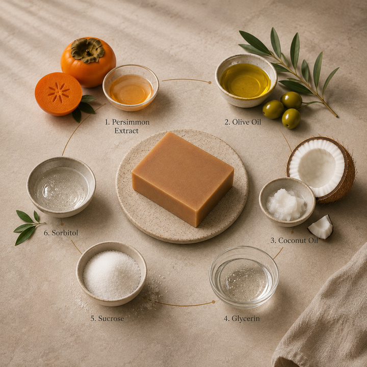 PERSIMMON DEODORIZING SOAP