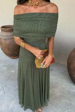 Celine | Women's Summer Strap Maxi Dress