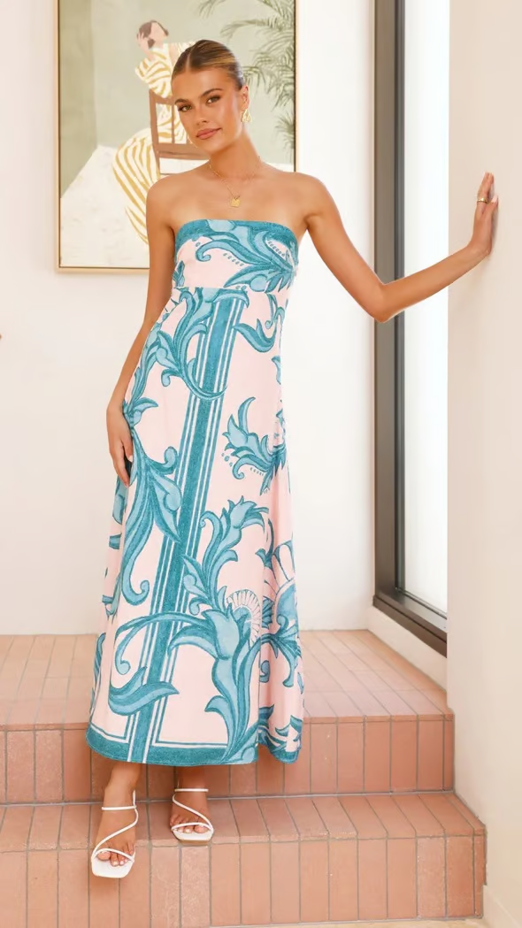 Kailey | Women’s Strapless Wedding Guest Dress