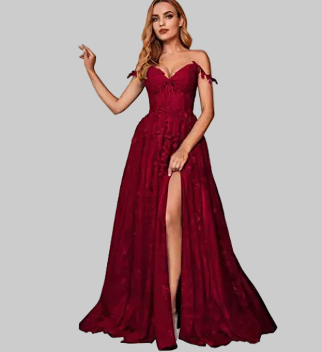 Lily | Women's Formal A-line Wedding Guest Dress