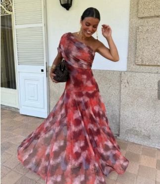 Celine | Women's Summer Strap Maxi Dress