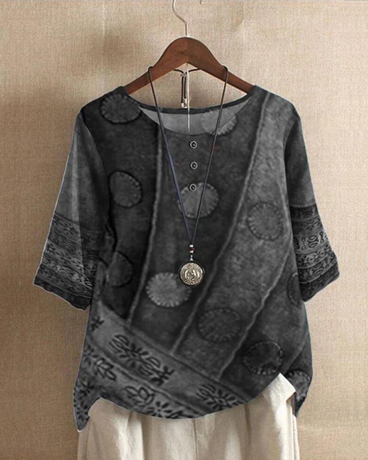 Kirella | Women's Round Neck Summer Blouse