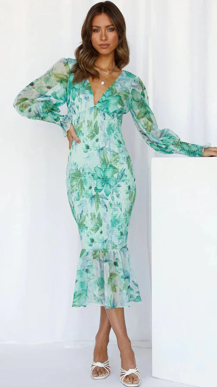 Oaklyn | Women’s Floral Wedding Guest Dress