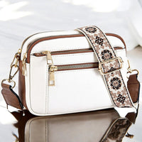 Elena | Women's Structured Leather Shoulder Bag