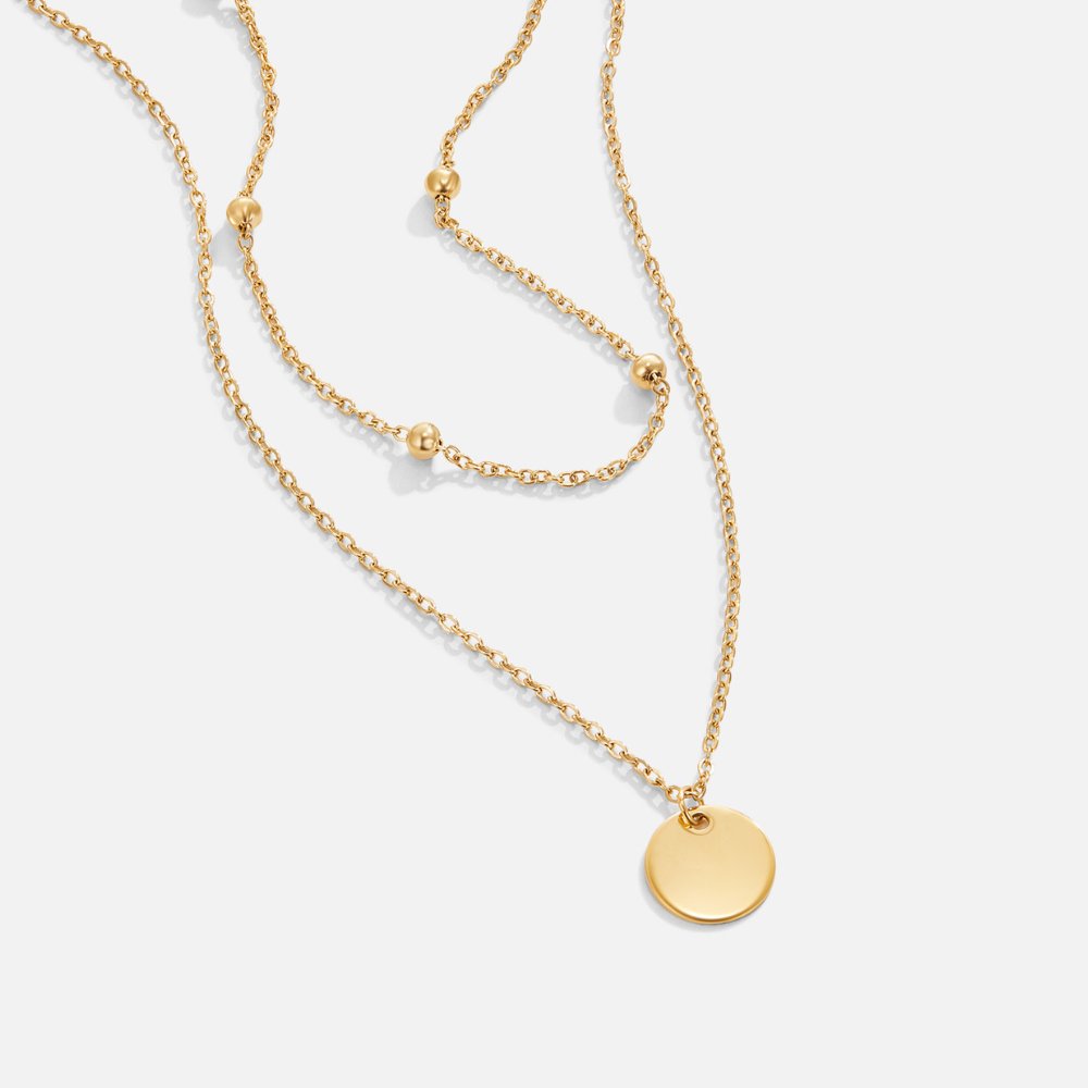 Isla | Women's Gold Layered Pendant Necklace