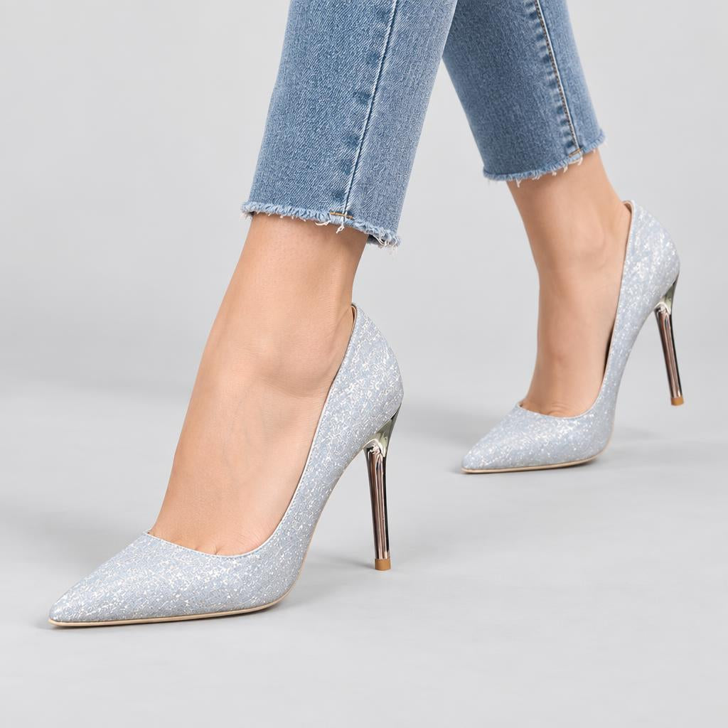 Jacqueline | Women's Sparkling Elegant Glamour Stiletto Heels