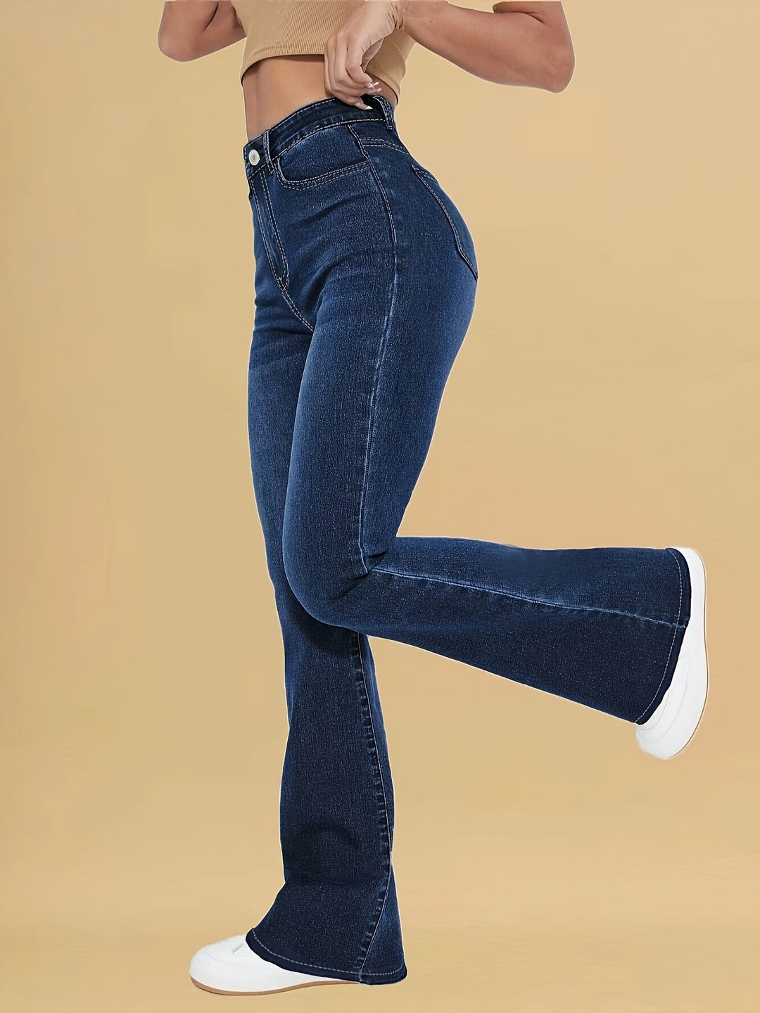 Joanne | Women's High-Waisted Flared Jeans