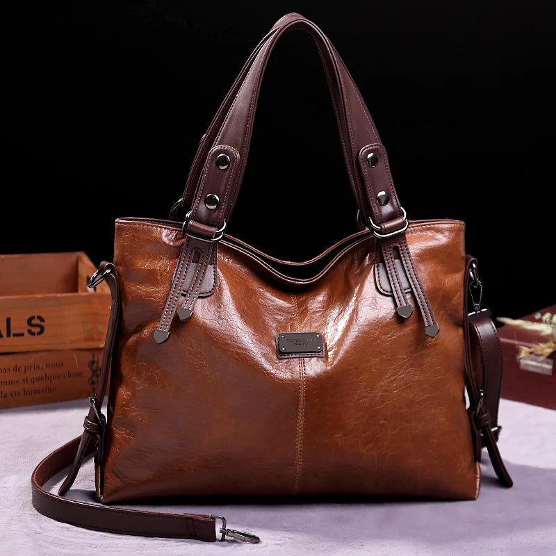 Lisa | Women's Refined Soft Leather Tote Bag