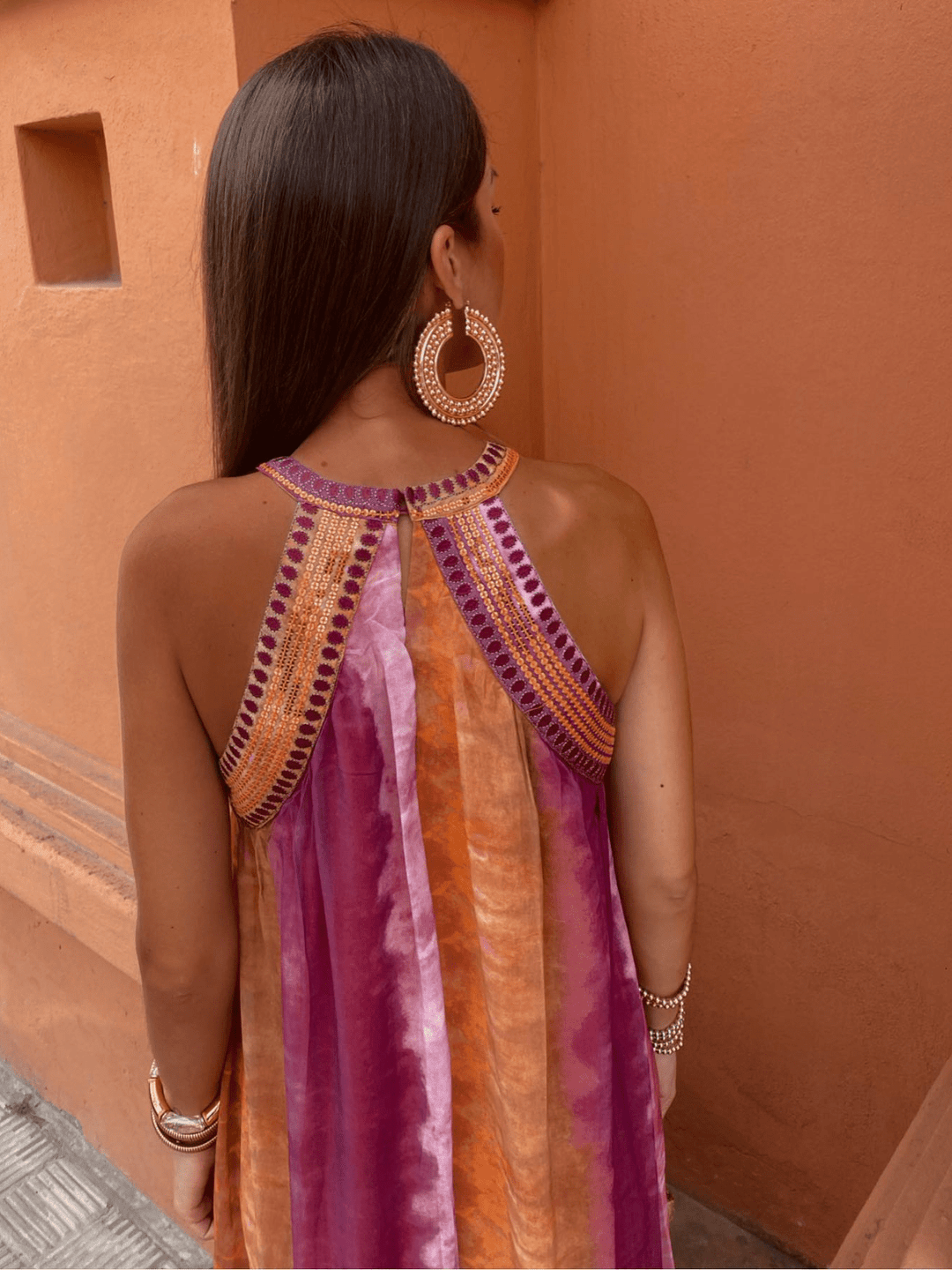 Hadi | Women’s Halter Neck Wedding Guest Dress