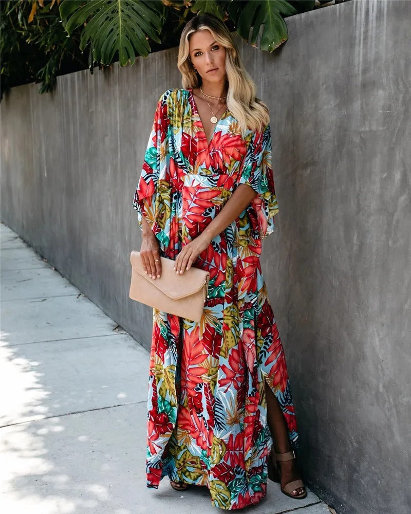 Alana | Women’s V-Neck Wedding Guest Dress