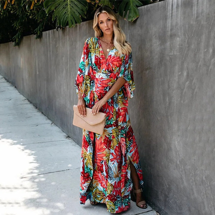 Alana | Women’s V-Neck Wedding Guest Dress