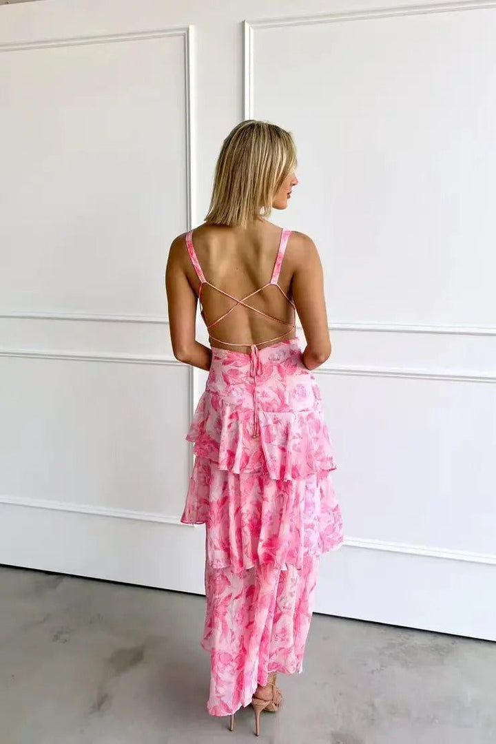 Romina | Women's Layered Summer Maxi Dress