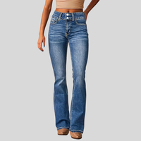 Paula | Women's High-Waisted Flared Jeans