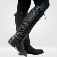 Poppy | Women's Elegant Knee High Block Heel Boots