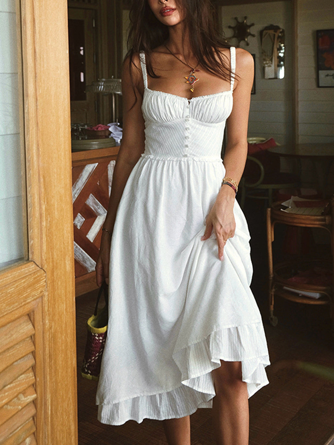Carmen | Women’s Beach Summer Midi Dress