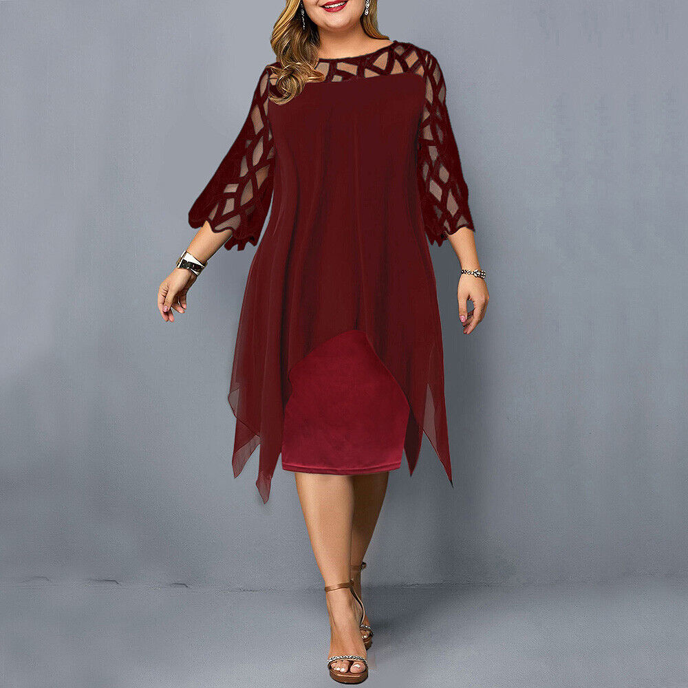 Phoebe | Women’s Summer Layered Midi Dress