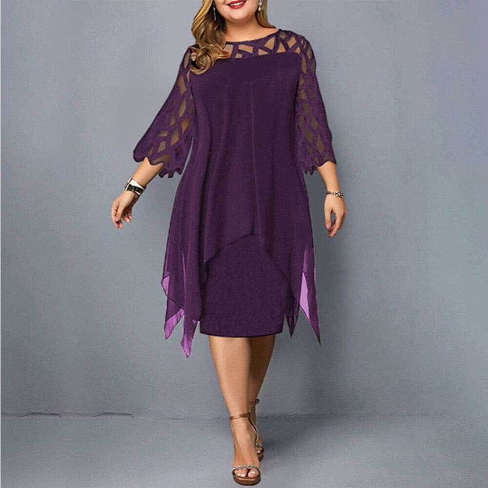 Phoebe | Women’s Summer Layered Midi Dress
