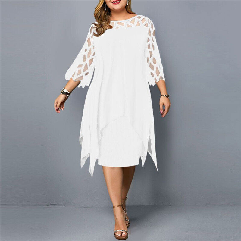 Phoebe | Women’s Summer Layered Midi Dress