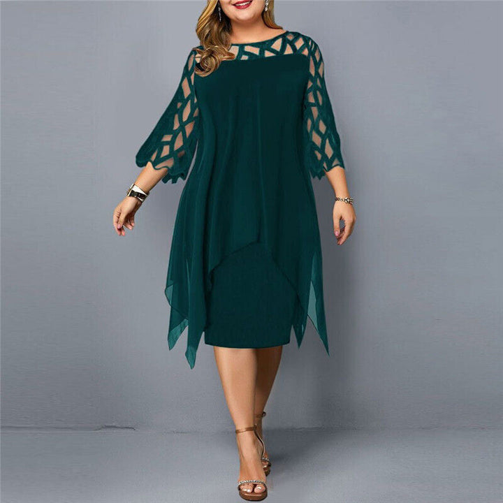Phoebe | Women’s Summer Layered Midi Dress