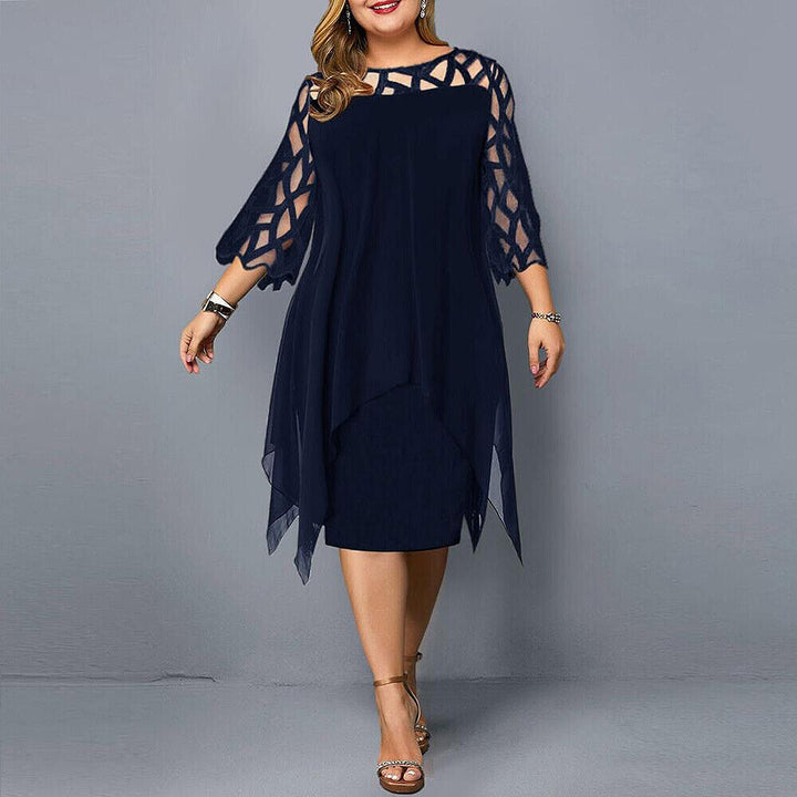 Phoebe | Women’s Summer Layered Midi Dress