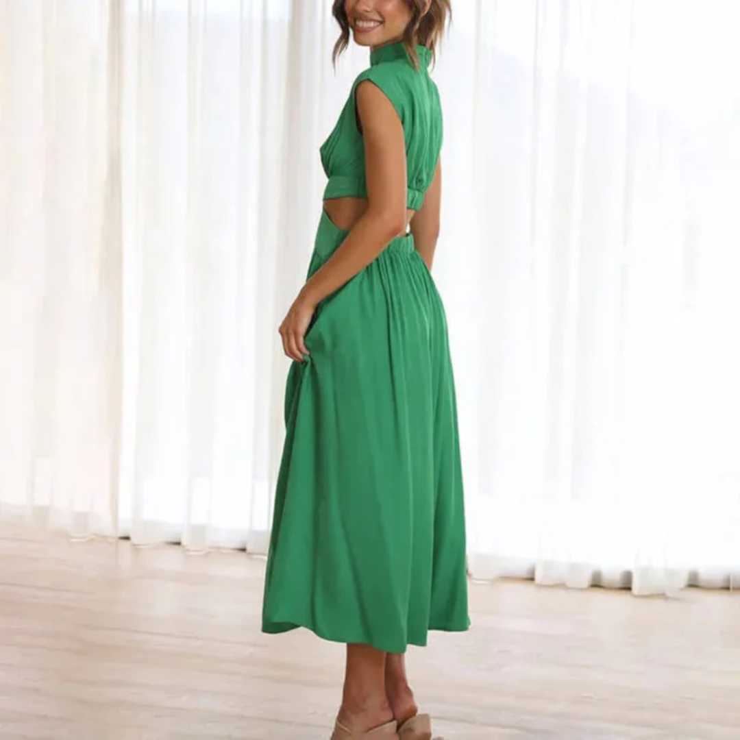 Nora | Women's Waist Cut Summer Wedding Guest Dress