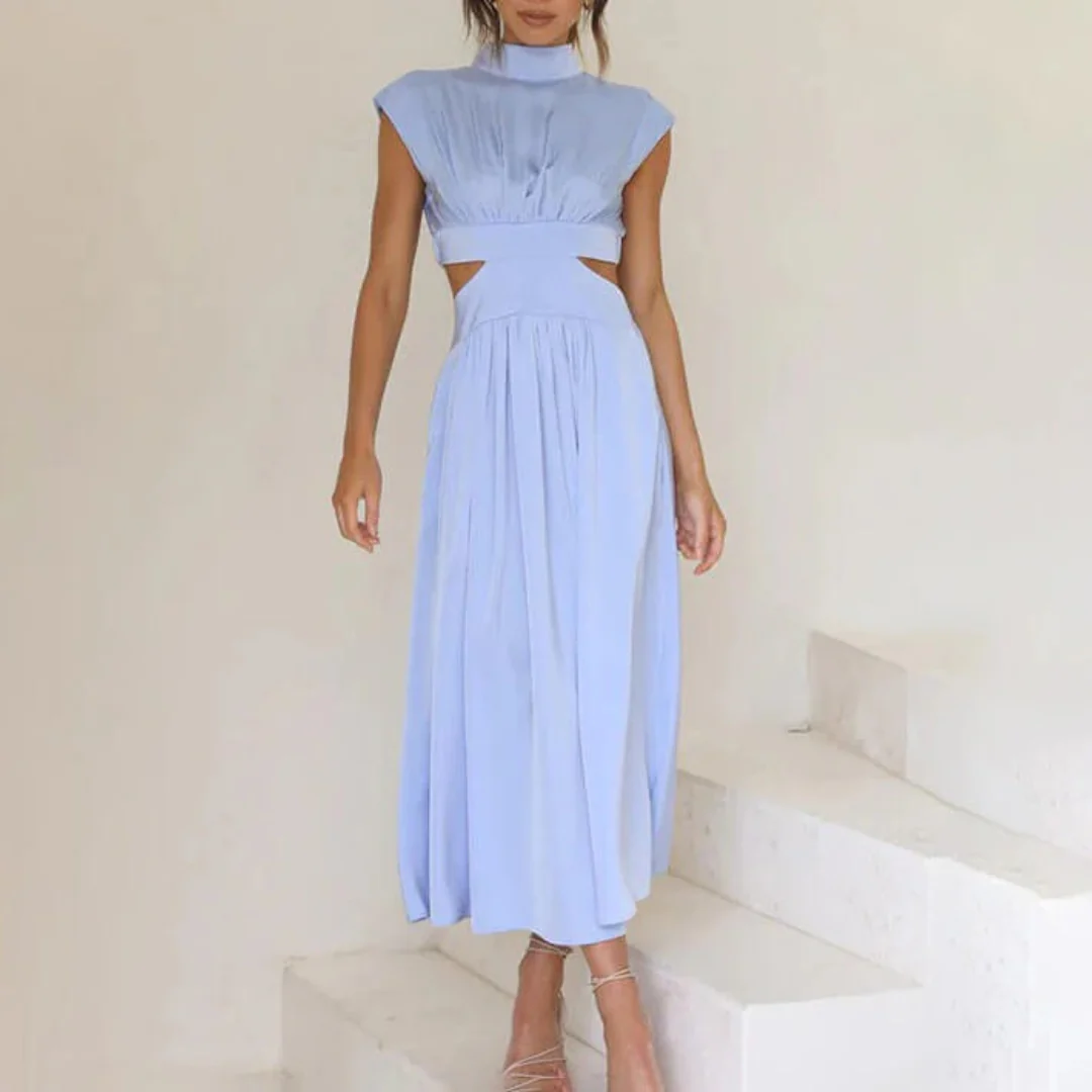 Nora | Women's Waist Cut Summer Wedding Guest Dress