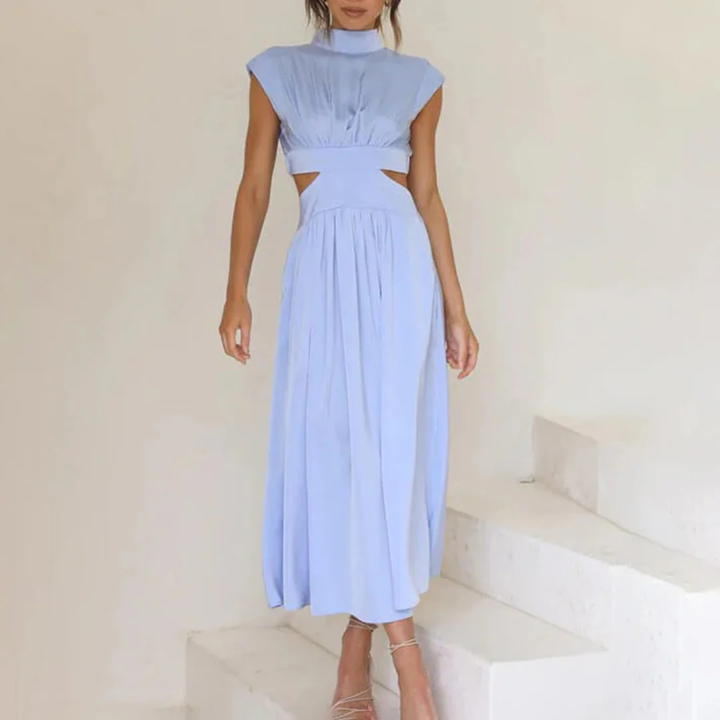 Nora | Women's Waist Cut Summer Wedding Guest Dress