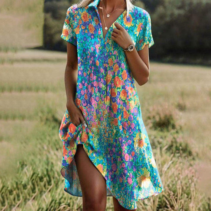 Jade | Women's Summer Floral Midi Dress