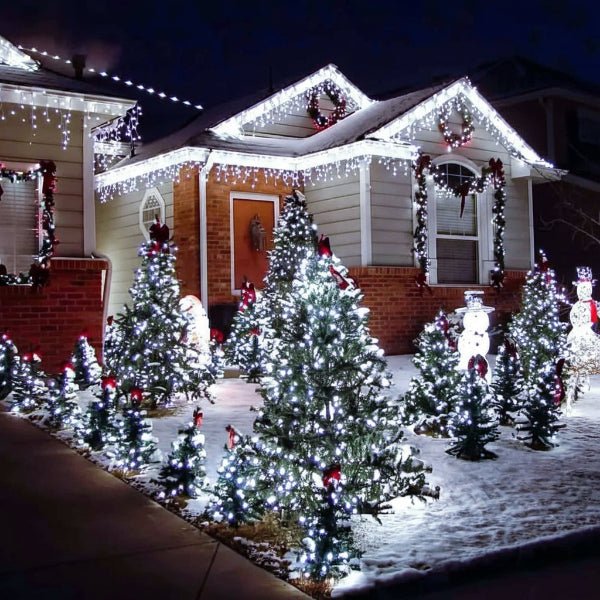 Solar Christmas Lights Outdoor String Lights